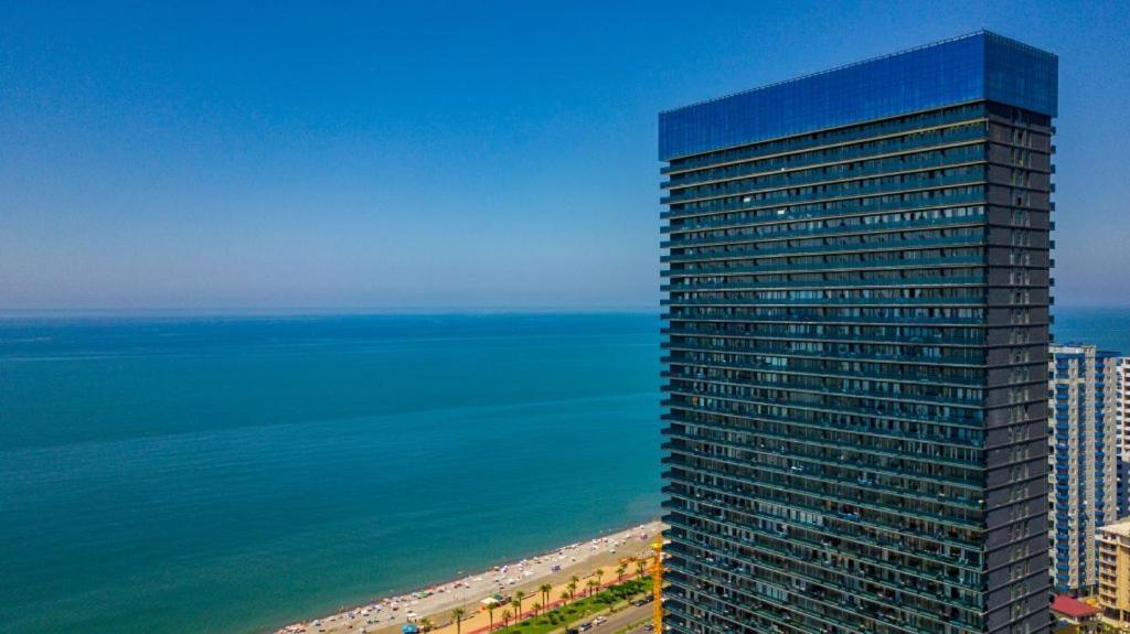 Студия С Потрясающим Видом На Море В Orbi Beach Tower Batumi Ngoại thất bức ảnh