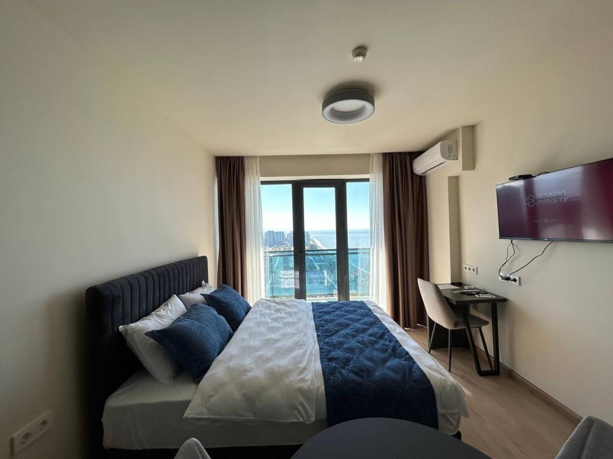 Студия С Потрясающим Видом На Море В Orbi Beach Tower Batumi Ngoại thất bức ảnh